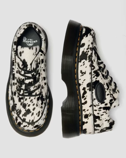 Женские туфли Dr Martens Buzz 5i, далматин, черные