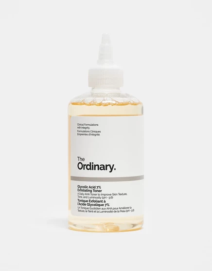 Женский отшелушивающий тоник The Ordinary с 7% гликолевой кислотой, 240 мл