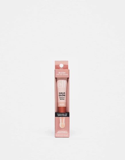 например, Румяна Halo Glow Blush Beauty Wand, которые вам идут как какао you go cocoa