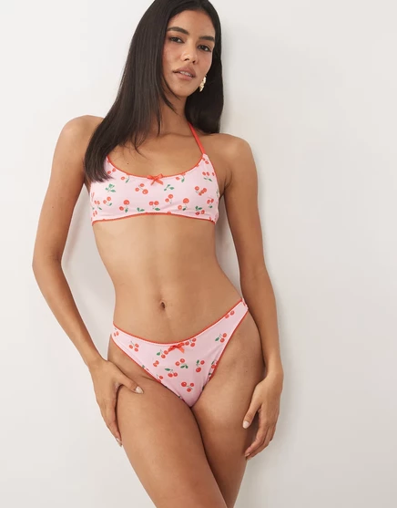 Женские плавки ASOS Design Shannon, лиловые