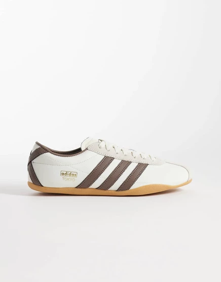 кроссовки adidas Originals Tokyo темно-белого и коричневого цвета слоновой кости