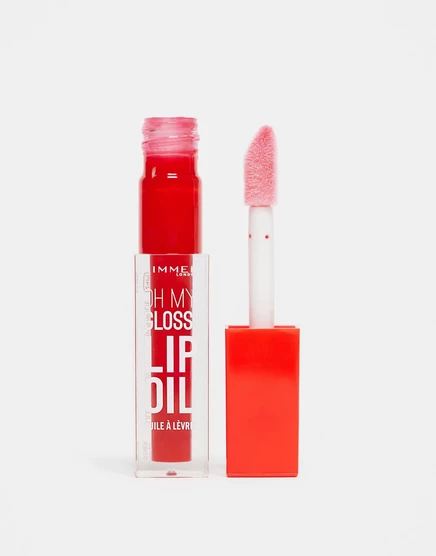 Rimmel, О, мой блеск! Масло для губ - 004 Ярко-красное