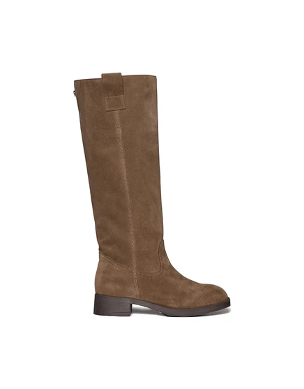 Сапоги до колена Steve Madden Zola из темно-серой замши темно-серая замша