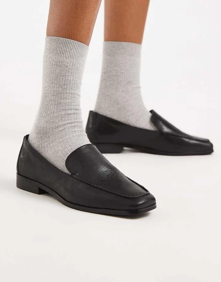 Женские лоферы Aldo Carrobreria кожаные, черные