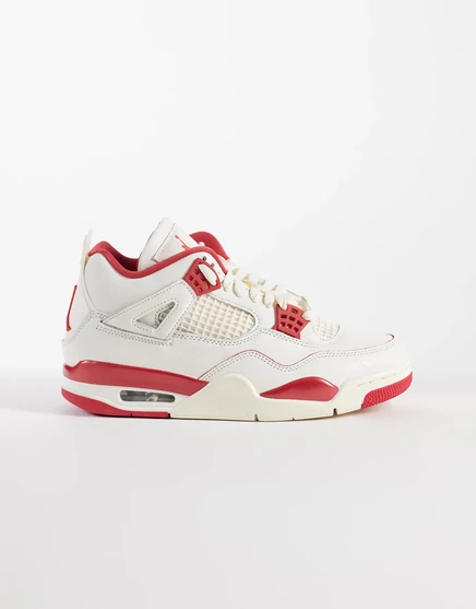 Женские кроссовки Jordan Air Jordan 4 Retro, бежево-красные