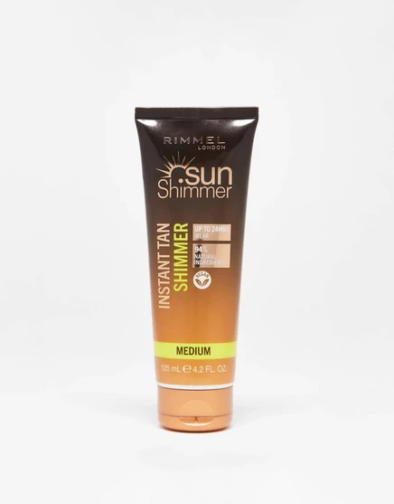 Автозагар для лица и тела Rimmel London Sunshimmer 125 мл, средний шиммер