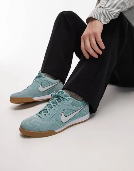 Мужские кроссовки Nike Gato низкопрофильные, светло-голубые