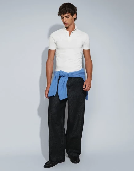 Мужские джинсы ASOS Design свободного кроя, черные