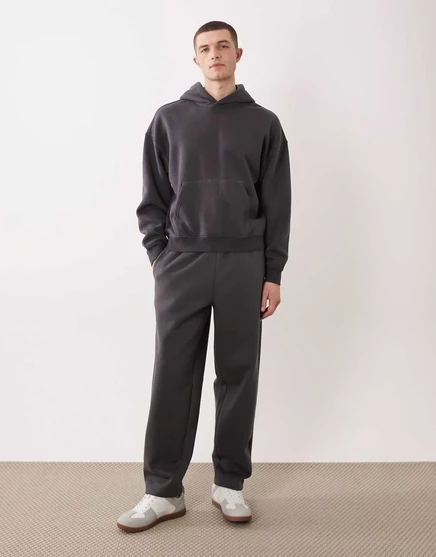 Мужские свободные штаны ONLY & SONS в тонкую полоску, серые