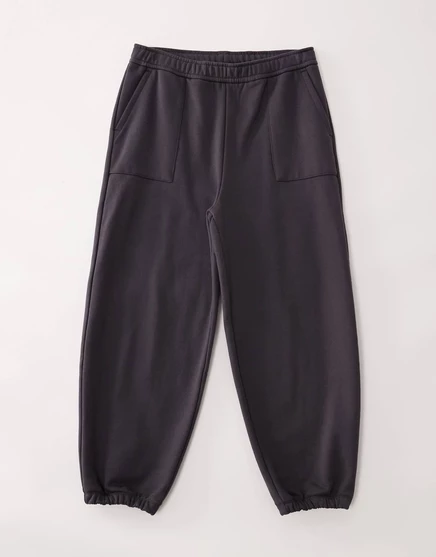 Фирменные спортивные брюки ASOS COLLECTIVE AC-B-2571 с манжетами для тяжеловесов темно-коричневого цвета black hole