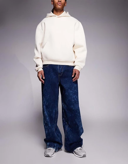Мужские джинсы Courtside oversized, тёмно-варёные