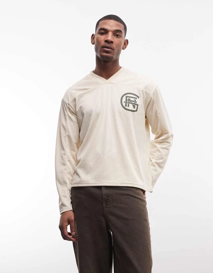 Мужское хоккейное джерси Good For Nothing Oversized, слоновая кость