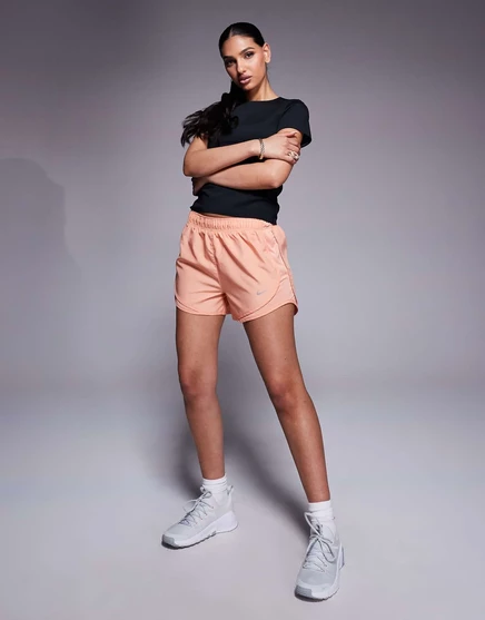 Шорты Nike Running Tempo длиной 3 дюйма кораллового цвета coral