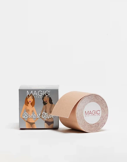Женский лифтинговый тейп Magic 5 м для груди, телесный