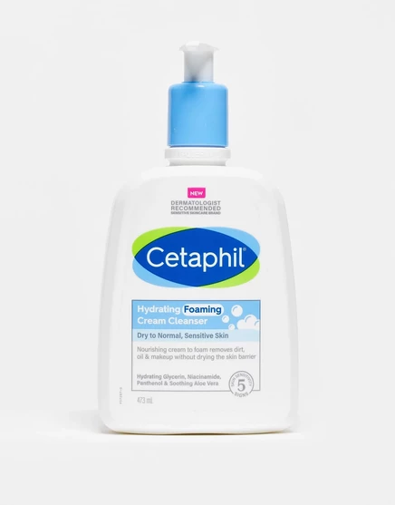 Увлажняющий пенящийся крем для умывания Cetaphil, 473 мл