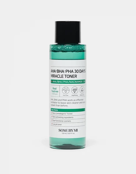 Тоник для лица Some By Mi AHA BHA PHA 30 Day Miracle, 150 мл