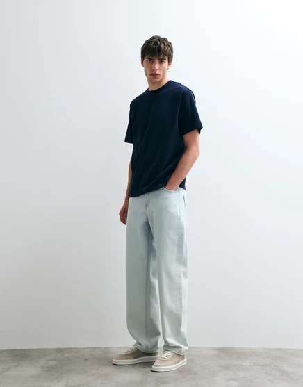 Мужские джинсы asos ac-b253 прямые, голубые