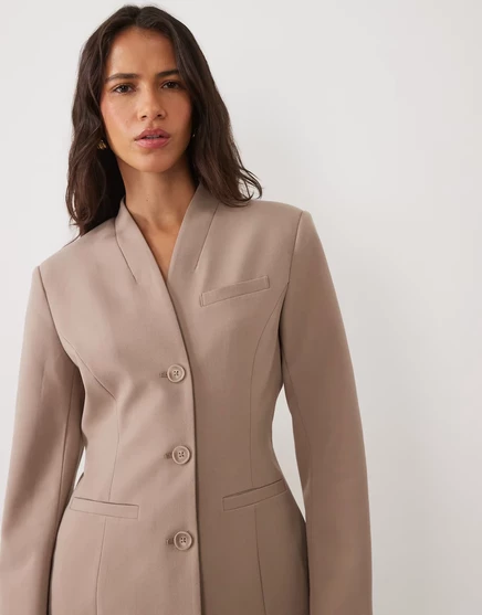 Женский жакет ASOS Design, цвета шампиньона