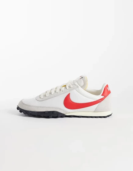 Мужские кроссовки Nike Waffle Racer, бело-красные