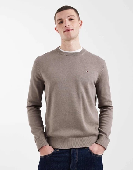 Легкий свитер из норки Tommy Jeans essential ivy mink