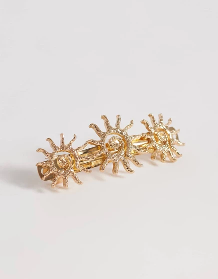 Женская заколка для волос Accessorize Sun Swirl, золотистая