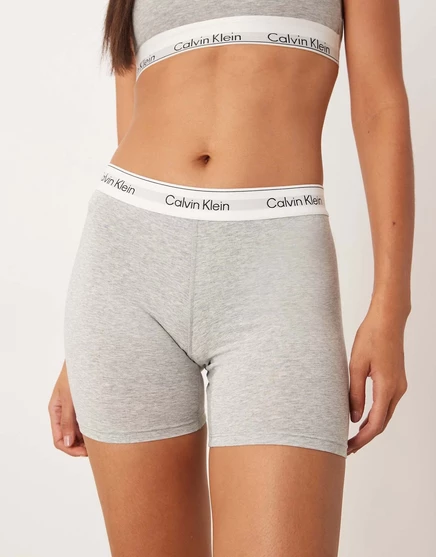 Трусы-боксеры Calvin Klein Icon из хлопка и модала серого цвета gray heather