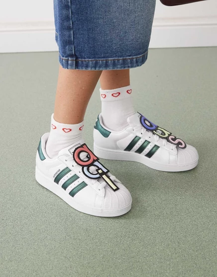 Кроссовки adidas Originals Superstar II x Jeremy Scott белого цвета white