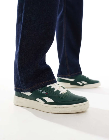 Кроссовки Reebok Club C Vintage Revenge, зеленые