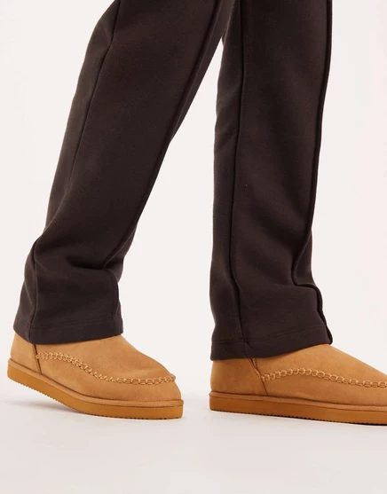 Мужские ботинки Jack & Jones из эко-замши, коньячные
