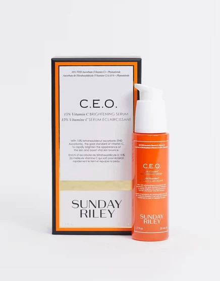 Сыворотка для лица sunday riley ceo 15 с витамином c, 50 мл