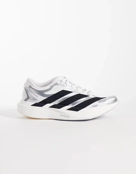 кроссовки adidas для бега Adizero EVO SL EXO белого, черного и серебристо-белого цветов