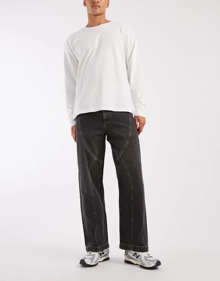 Мужские джинсы Jack & Jones Dave широкие, черные
