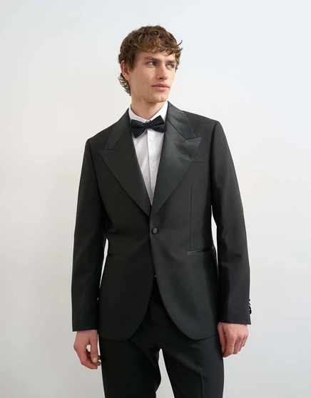 Мужской смокинг‑пиджак Topman приталенный, черный
