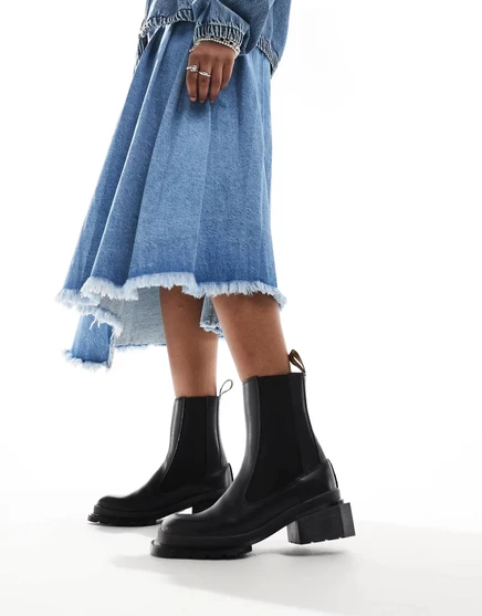 Ботинки челси Dr. Martens Maybole из черной кожи black