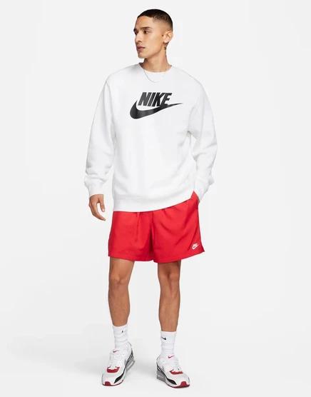 Мужские тканые шорты Nike Club, красные