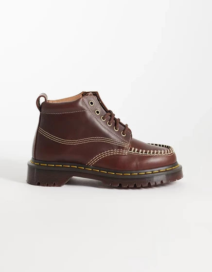 Женская обувь Dr Martens Lowell чукка, коричневые