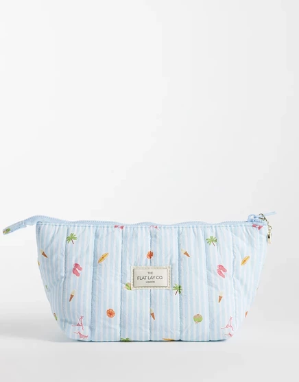 Женская косметичка Flat Lay Company Essential Makeup Pouch, Playa