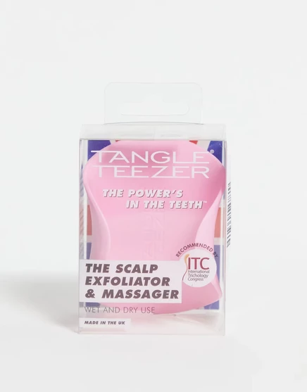 Массажер-эксфолиант для головы Tangle Teezer The Scalp Exfoliator, розовый