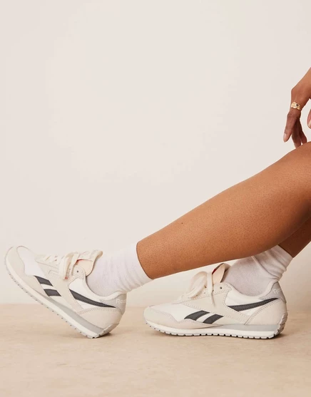 Кроссовки Reebok Classic AZ с белыми и серыми деталями white