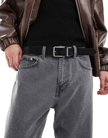 Реверсивный ремень Jack &Jones черного и коричневого цветов brown stone