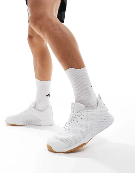 кроссовки adidas Performance Dropset 3 белого цвета white