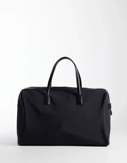 Мужская нейлоновая дорожная сумка ASOS Design, черная