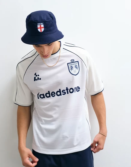 Шляпа-панама Jack &amp Jones World Cup England в темно-синем блейзере