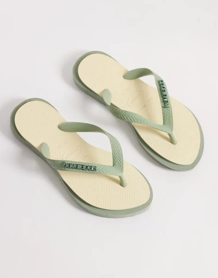 Женские вьетнамки Havaianas Top Point, зеленые