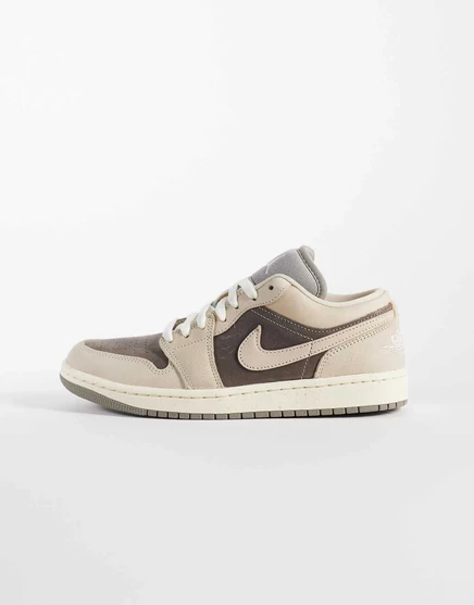 Женские кроссовки Jordan Air Jordan 1 Low SE, бежево-серые