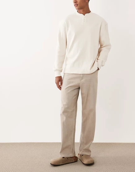 Мужские джинсы Jack & Jones Alex свободного кроя, черные