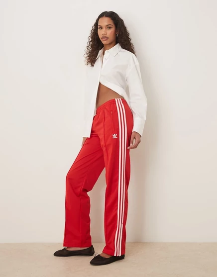спортивные брюки adidas Originals firebird красного цвета red