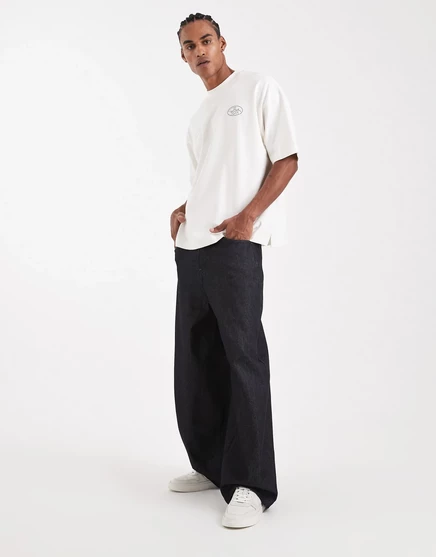 Мужские джинсы ASOS Design Circular Design Collection мешковатые, индиго