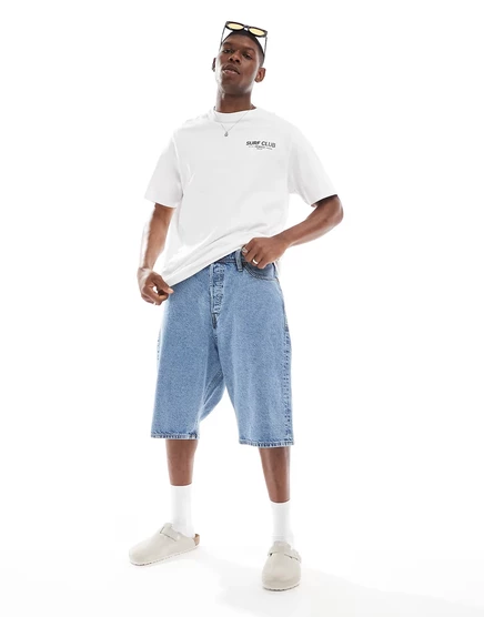 Мужские джинсовые шорты Jack & Jones, синие