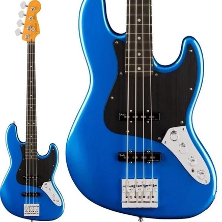 Электробас Fender American Ultra II Jazz Bass, синий